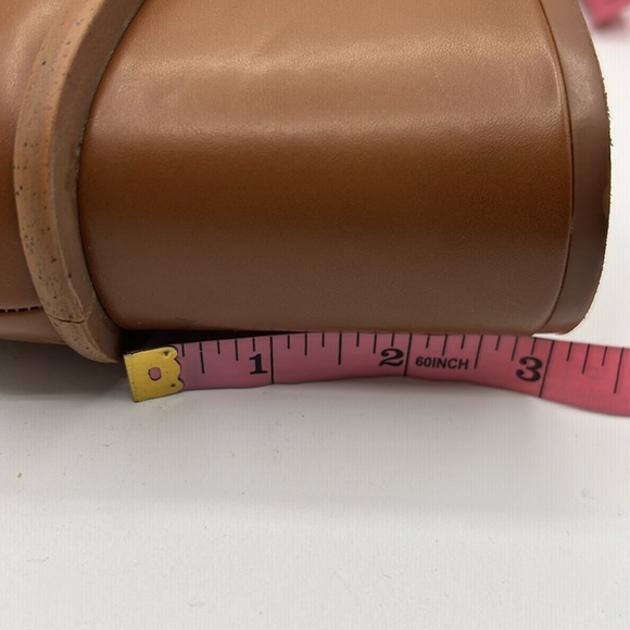 Time and Tru Tan Chunky 90's Y2K Block Heel Ankle Booties Size 10 - Picture 12 of 13